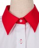 Service Station Store Personnel Unisex SL Work Shirt with Contrast Seaming Service Station Store Personnel Unisex SL Work Shirt with Contrast Seaming