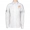 Gas Station Women Attendant Shirt-Work Uniform with Reflective Sleeve Strips-Professional Safety Shirt