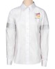 Gas Station Women Attendant Shirt-Work Uniform with Reflective Sleeve Strips-Professional Safety Shirt Gas Station Women Attendant Shirt-Work Uniform with Reflective Sleeve Strips-Professional Safety Shirt