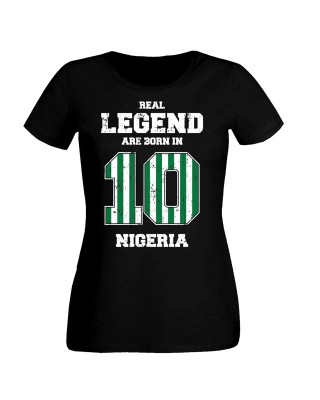 Nigerian Women's Football Team Printed Dri Fit T-Shirt