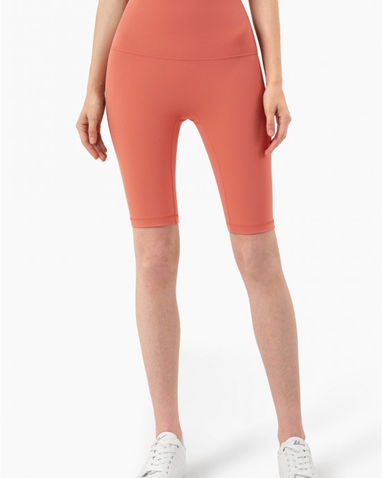 Naked-Feel 5-Inch Yoga Shorts - High Waist Seamless Tummy Control Workout Shorts for Women Naked-Feel 5-Inch Yoga Shorts - High Waist Seamless Tummy Control Workout Shorts for Women