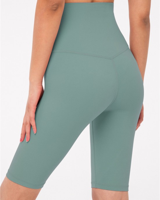 Naked-Feel 5-Inch Yoga Shorts - High Waist Seamless Tummy Control Workout Shorts for Women Naked-Feel 5-Inch Yoga Shorts - High Waist Seamless Tummy Control Workout Shorts for Women